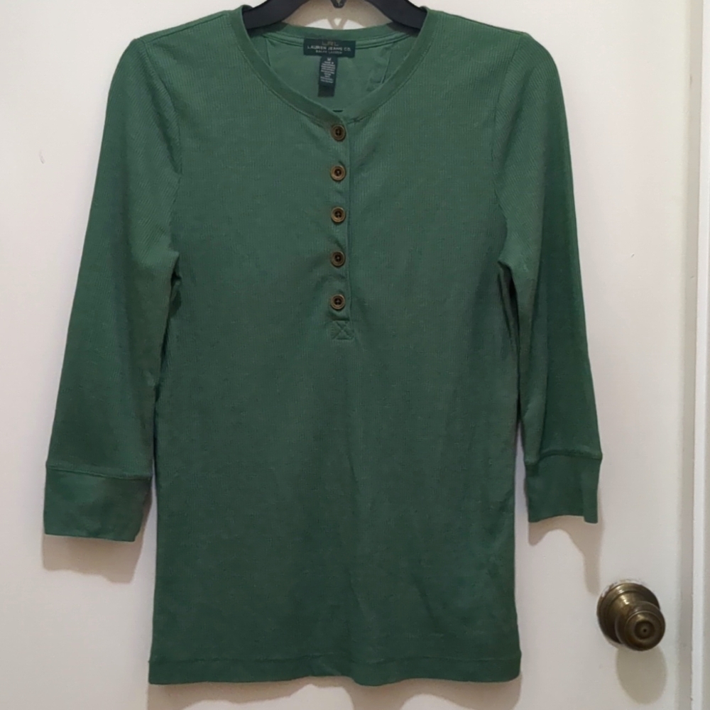 Lauren Jeans Co Ralph Lauren Top Size M